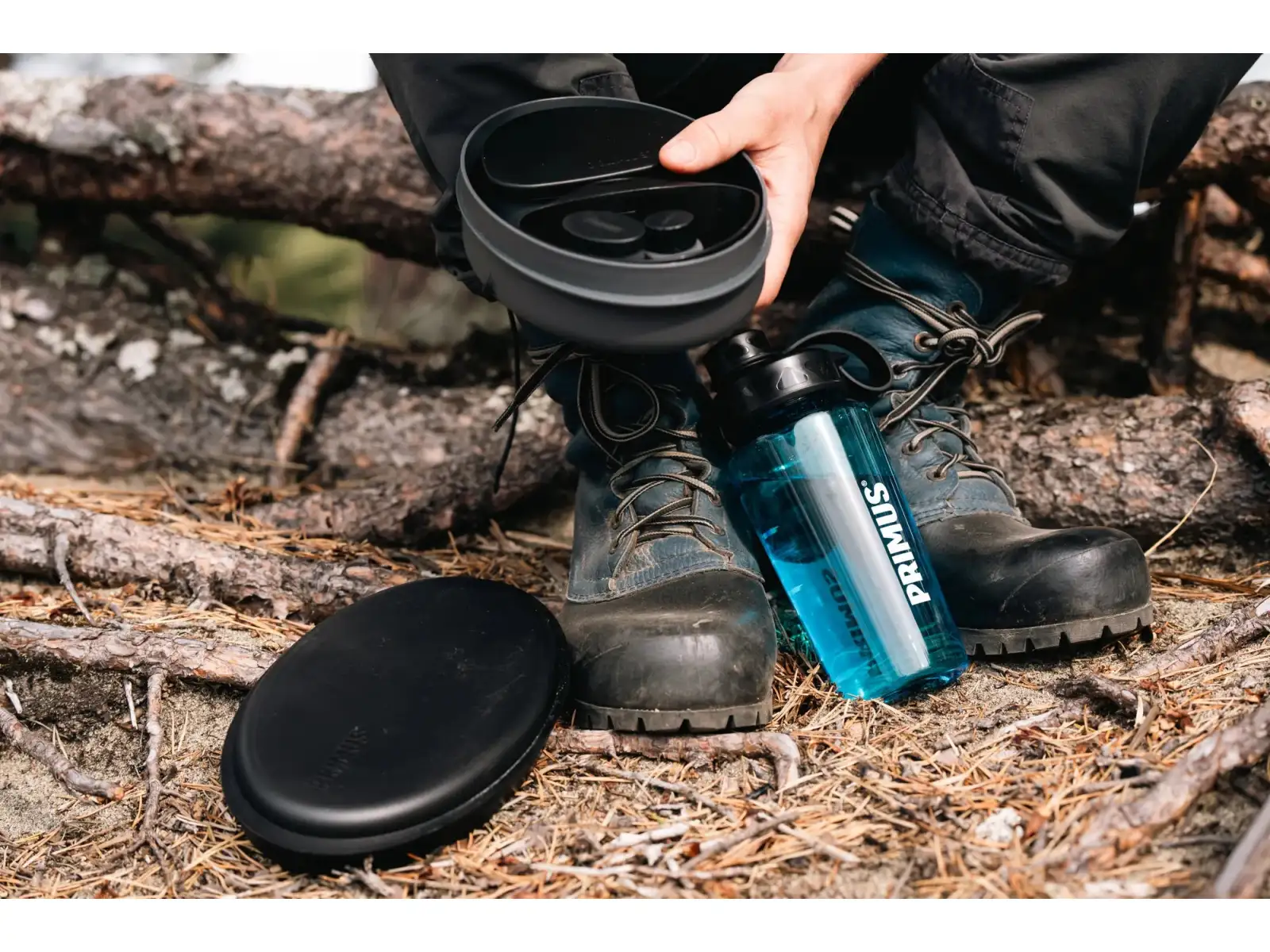 Primus camping cookware set Black