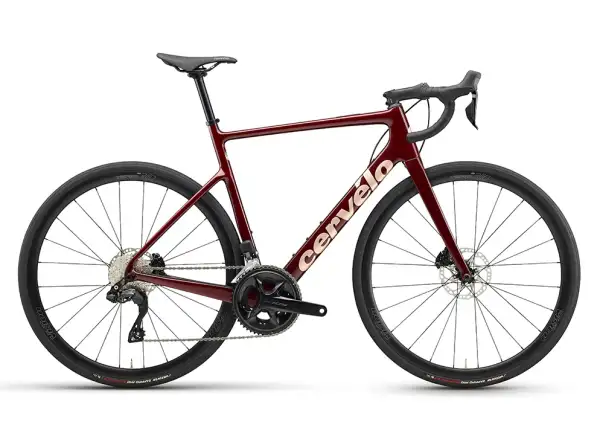Cervélo Caledonia 105 Di2 road bike Carmine