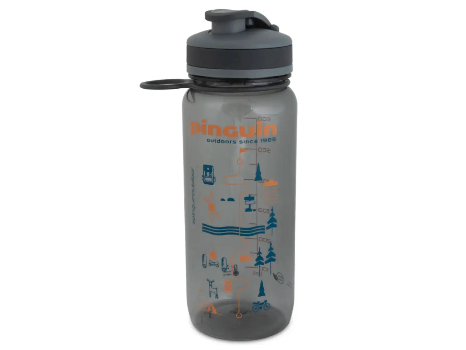 Pinguin Tritan Sport bottle 0.65l grey
