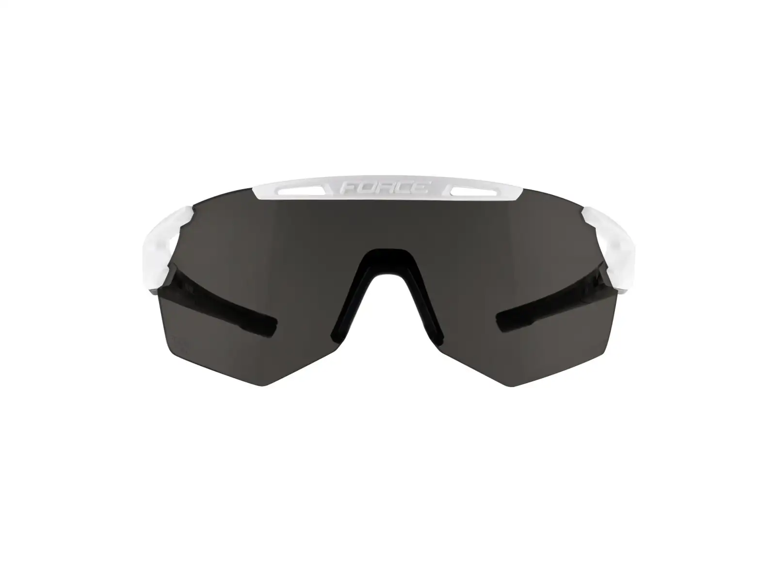 Force Arcade cycling glasses white/black/black polarized lenses