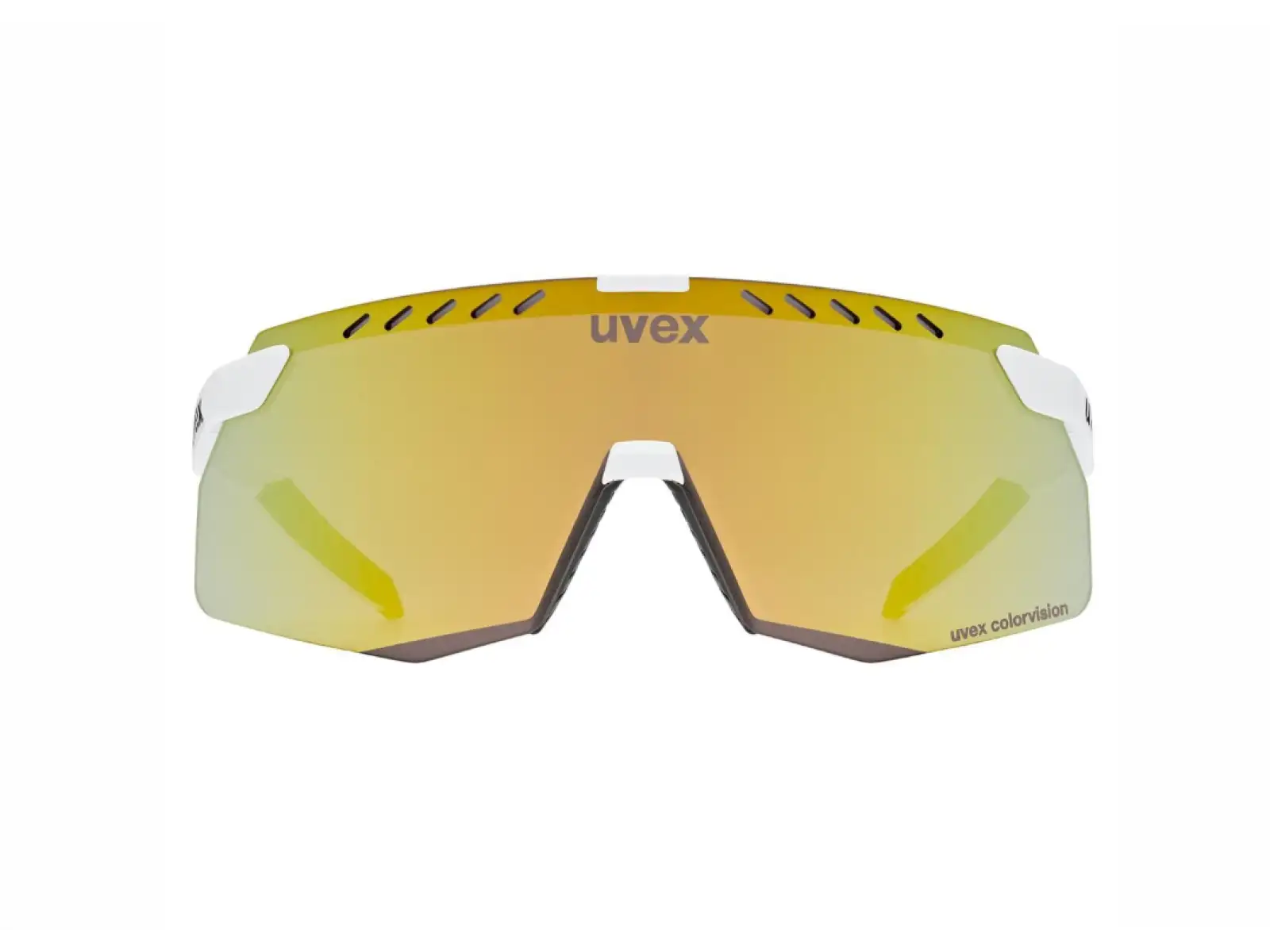 Uvex Pace Stage ColorVision Small glasses White Matt/Mirror Yellow