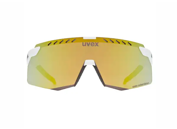 Uvex Pace Stage ColorVision Small glasses White Matt/Mirror Yellow