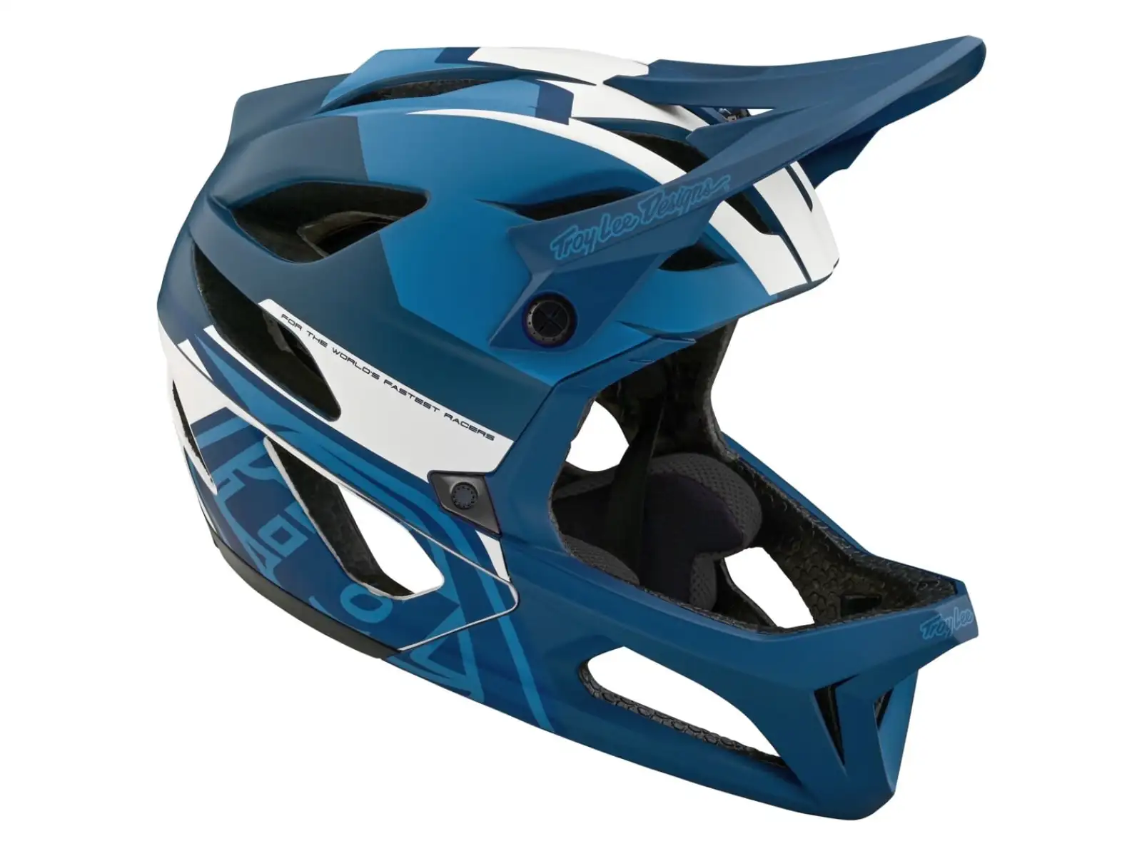 Troy Lee Designs Stage Mips helmet Vector Blue