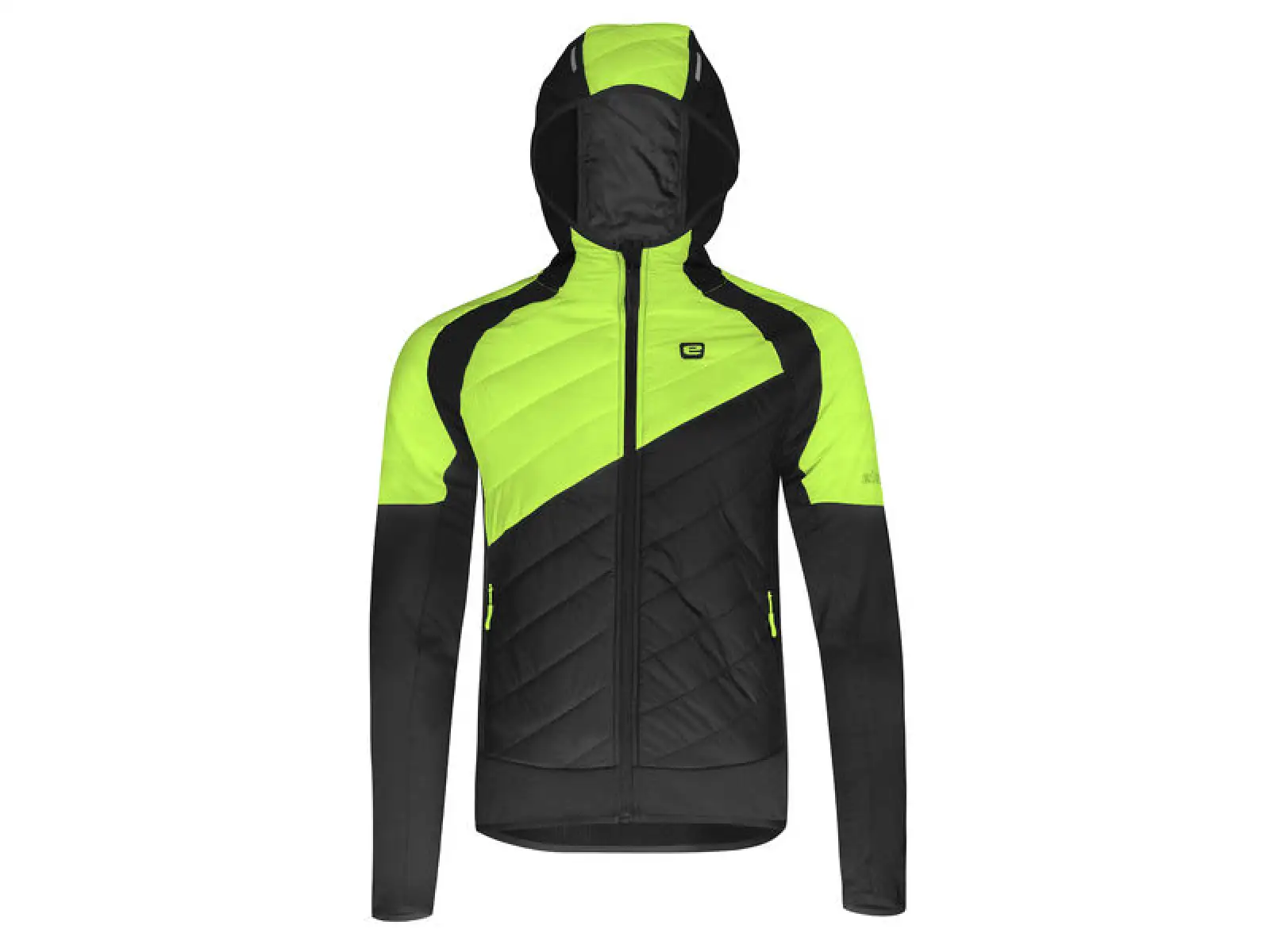 Etape Crux Pro 2.0 men's jacket Black/fluo yellow