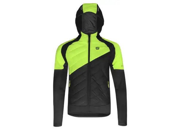 Etape Crux Pro 2.0 men's jacket Black/fluo yellow