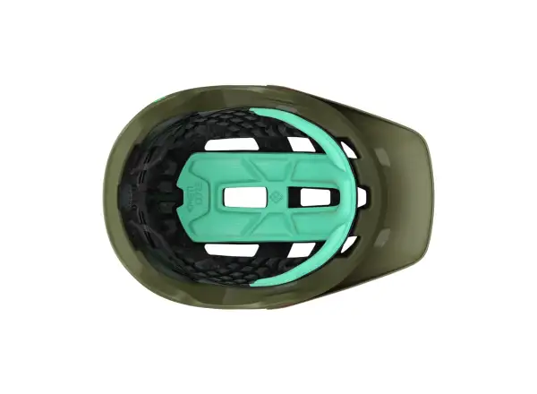 Lazer Coyote KinetiCore helmet Orange / Green