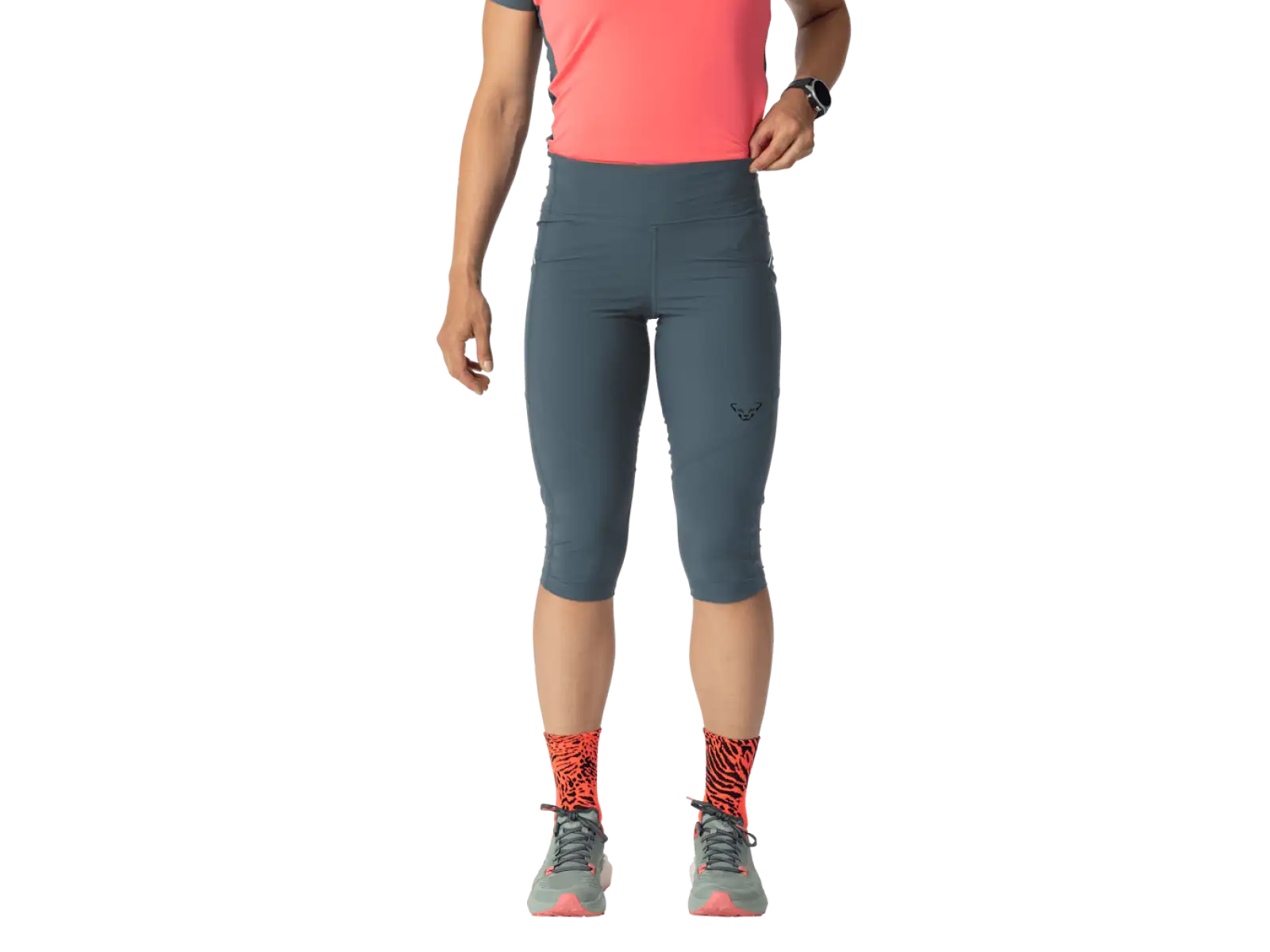 Dynafit Alpine 3/4 women's running leggings Cinder