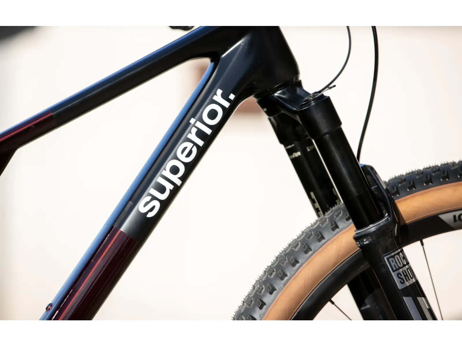 Superior XF 9.9 Team mountain bike Gloss Red Carbon / Black