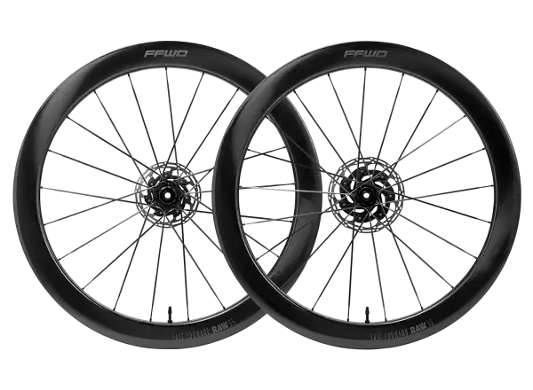 FFWD RAW CS 55 road wheelset Gloss Black
