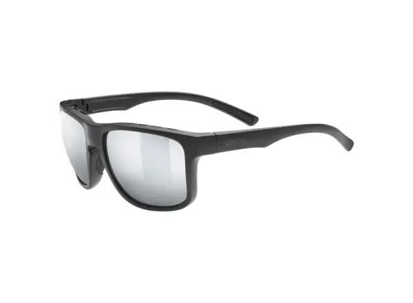 Uvex Sportstyle 312 glasses Black Mat/Mirror Silver
