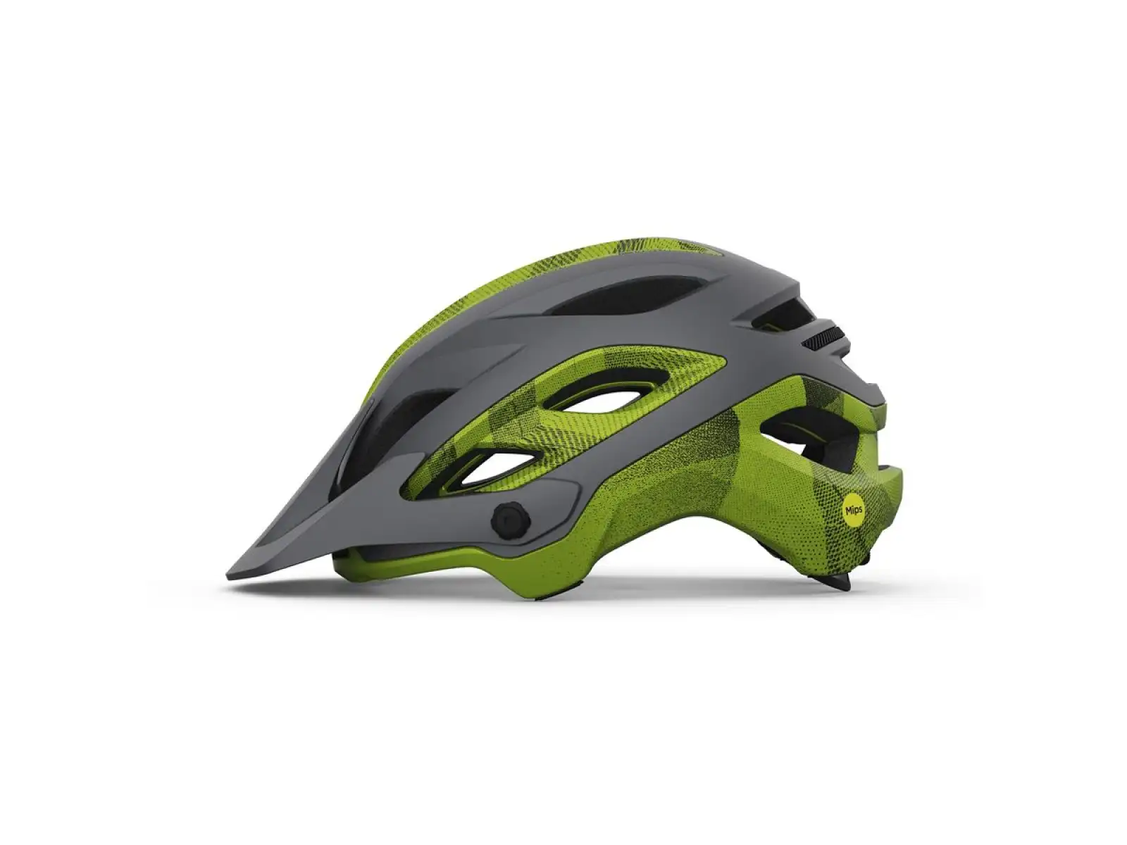 Giro Merit Spherical helmet Mat Metalic Black/Lime