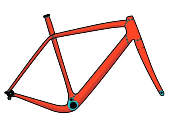 RideWrap set of protective films for frame 99% coverage for Focus Paralane 8.8M 2024/2025 Glossy