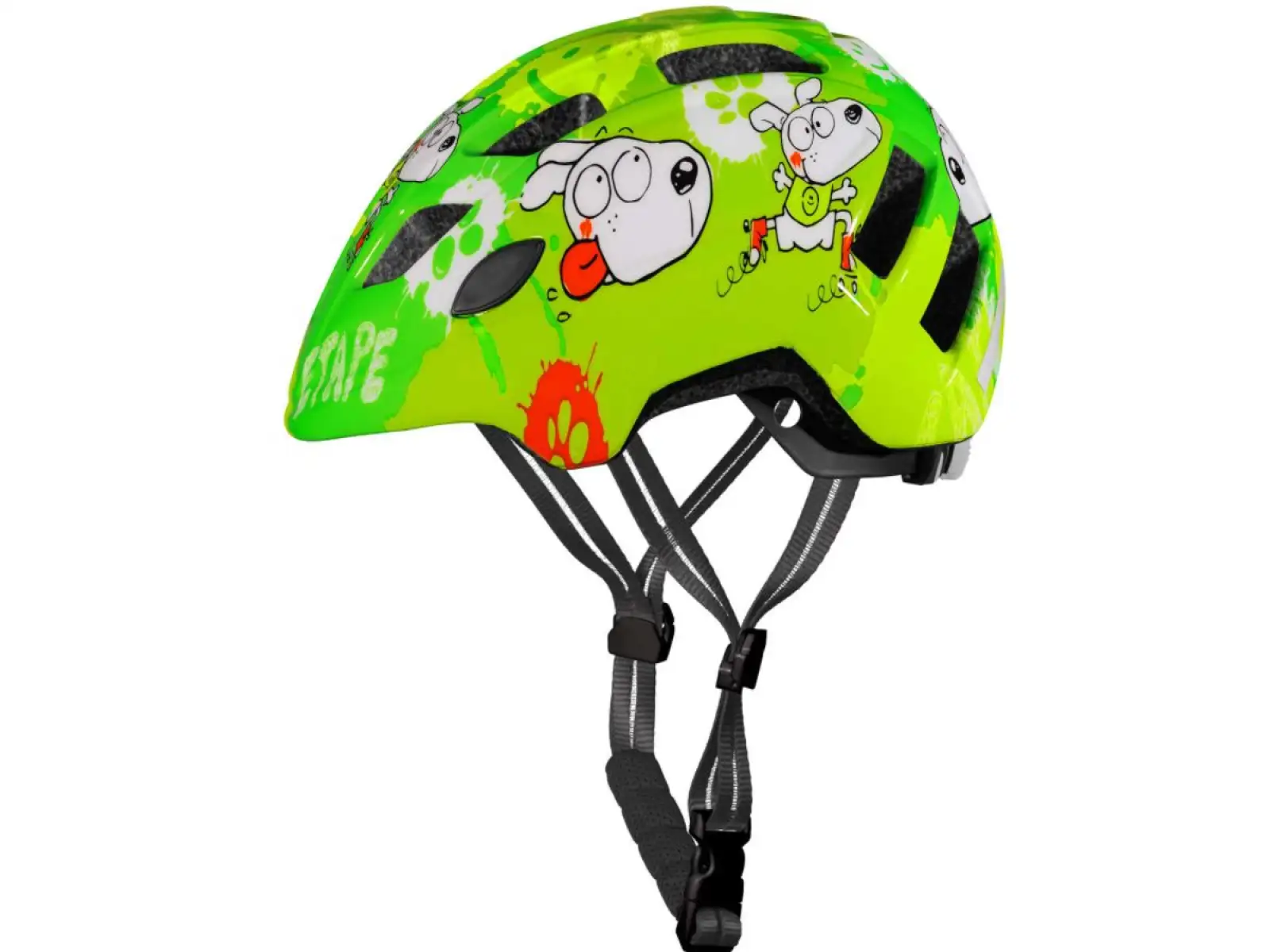 Etape Kitty 2.0 children's cycling helmet green
