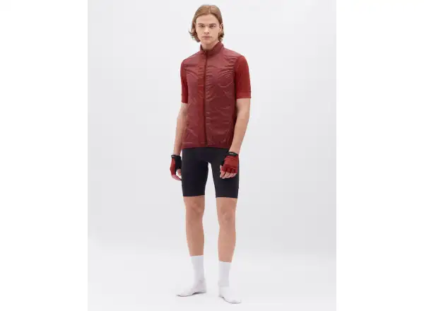 Silvini Garcio men's vest Merlot