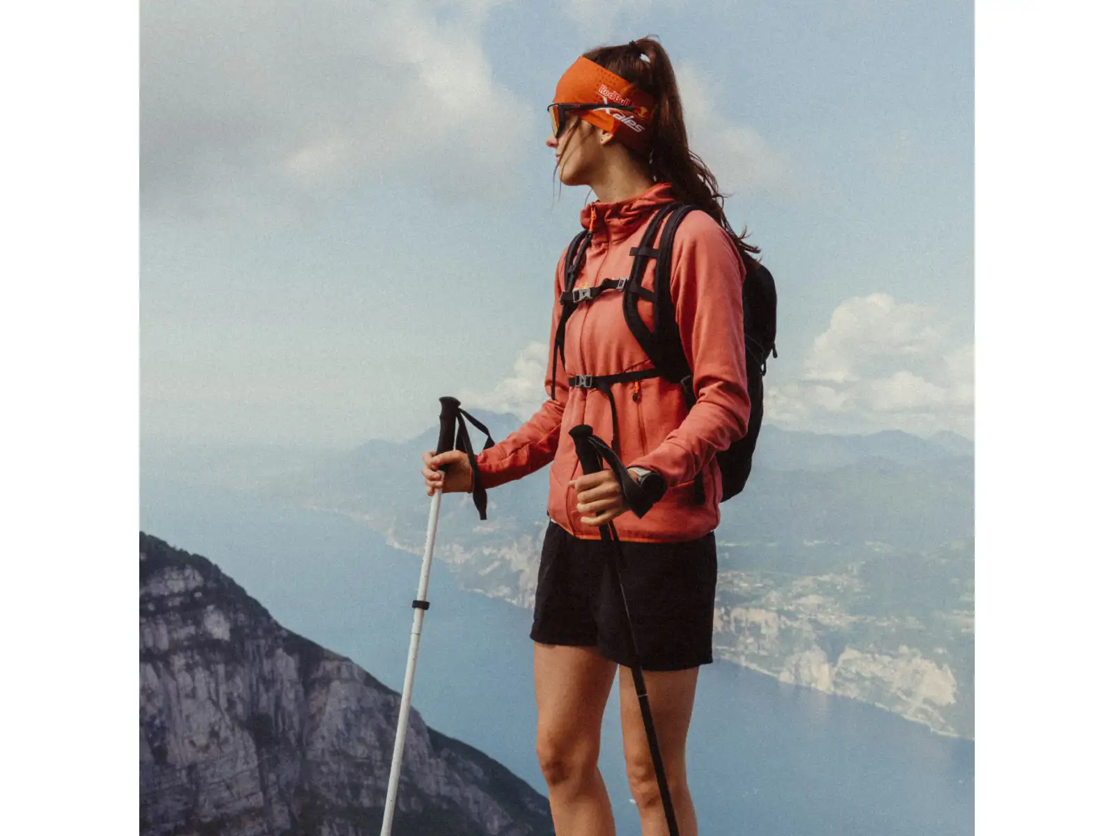 Salewa Pedroc PRO Durastretch Cargo women's shorts Flame