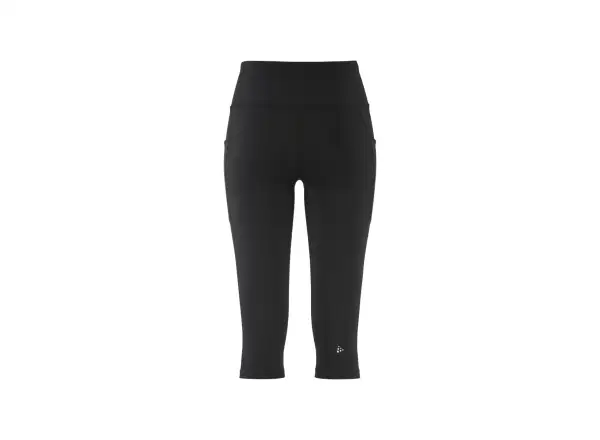 Craft Essence Capri women's 3/4 pants black
