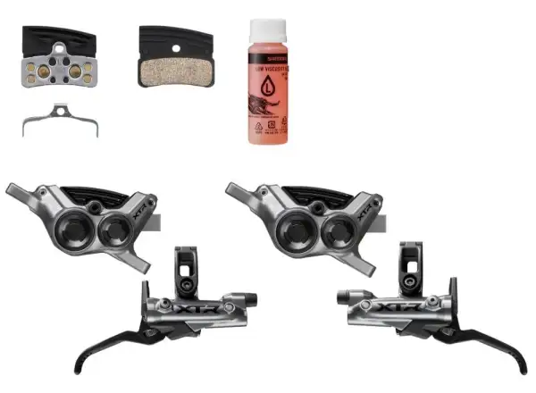 Shimano XTR BR-M9220/BL-M9220 disc brake front + rear Upgrade set