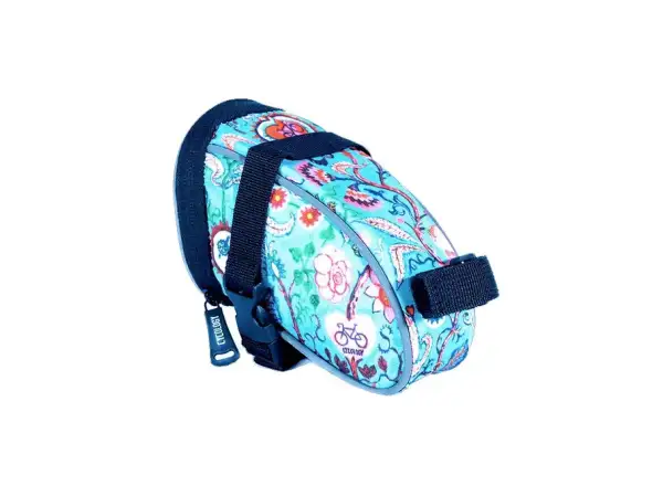 Cycology Secret Garden saddle bag blue