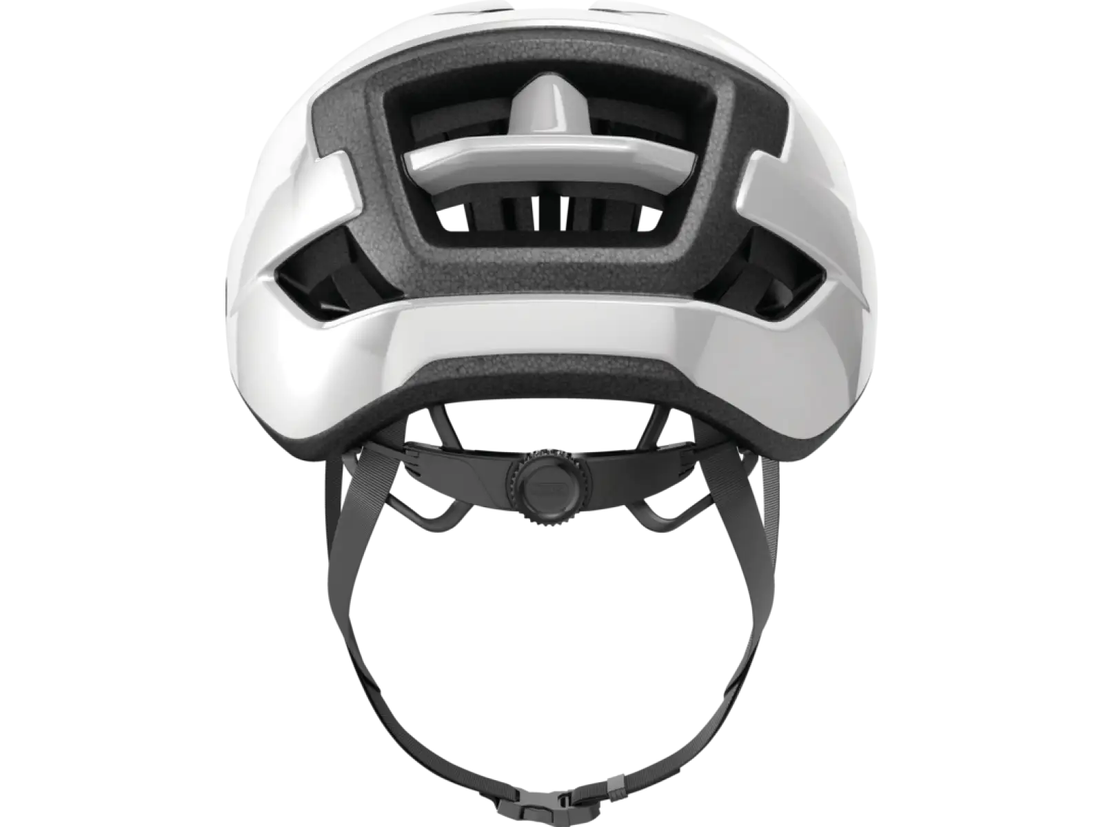 Abus WingBack road helmet Shiny White