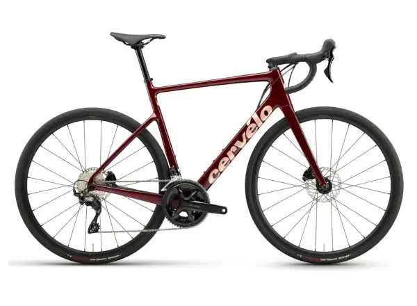 Cervélo Caledonia 105 road bicycle Carmine
