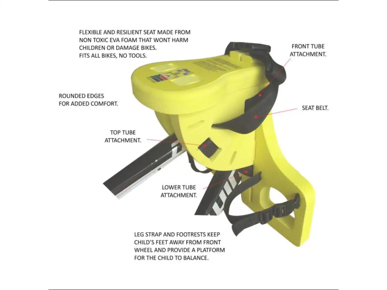 Feva Star Seat child seat yellow