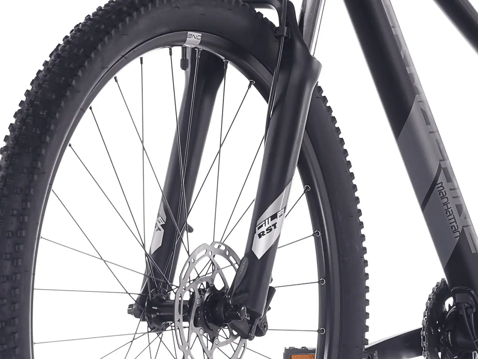 Rock Machine Manhattan 90-29 mountain bike Matt Black