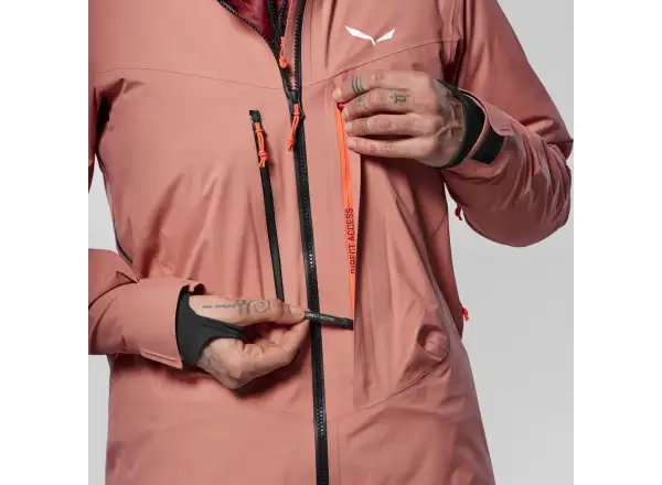 Salewa Sella 3L Powertex women's jacket Desert Pink