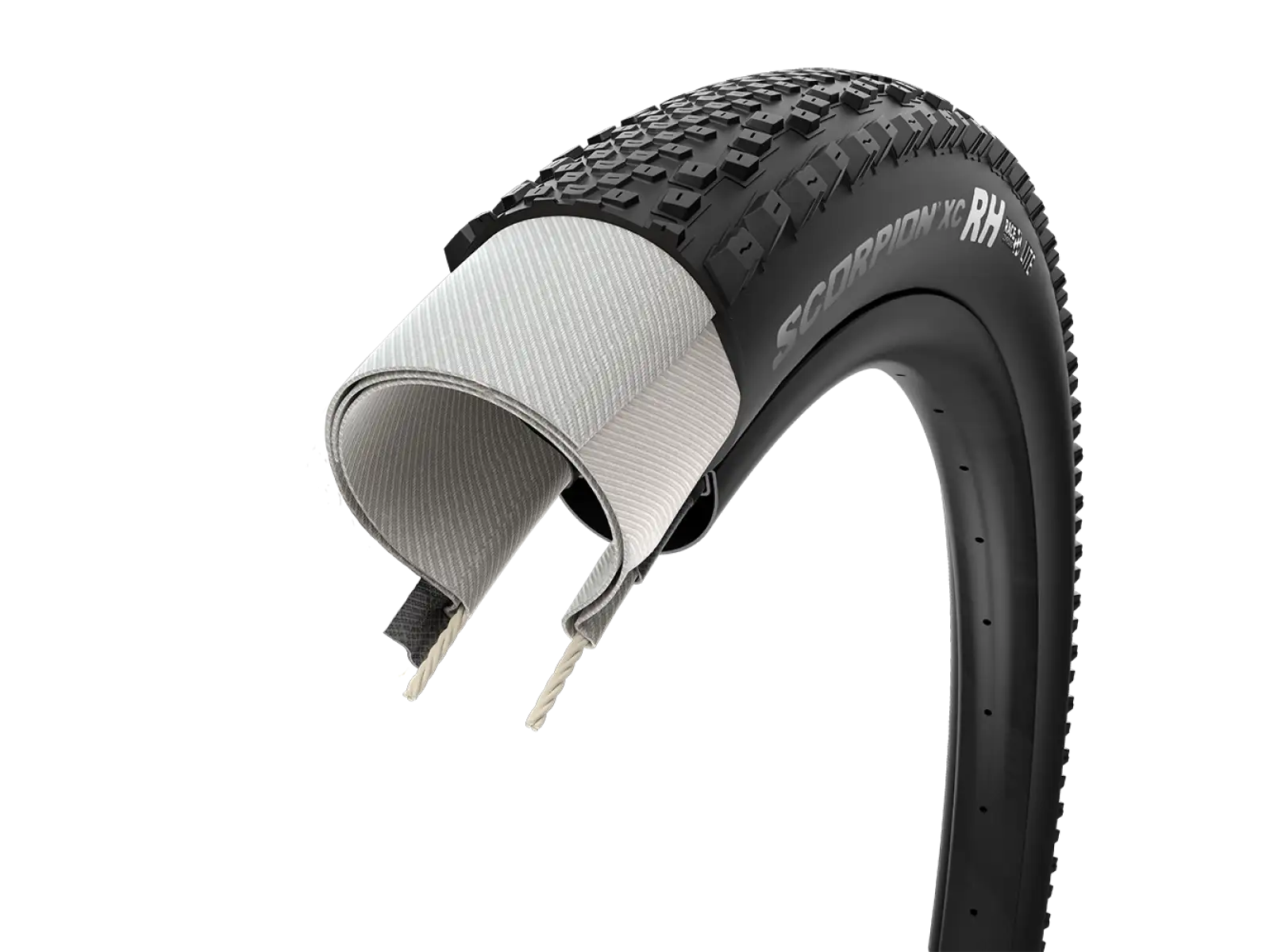 Pirelli Scorpion XC RH Lite 29x2,4 tire kevlar silver