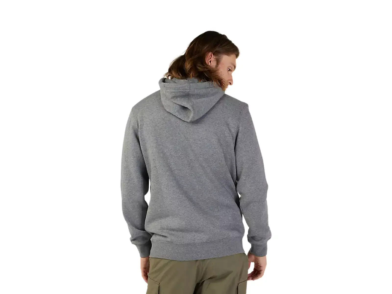Fox Absolute Fleece men's hoodie Heather Graphite Grey