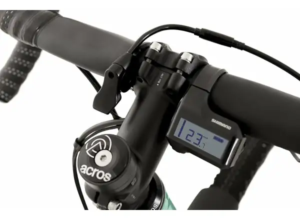 Rock Machine Gravelride e700 Di2 gravel e-bike menthol/silver
