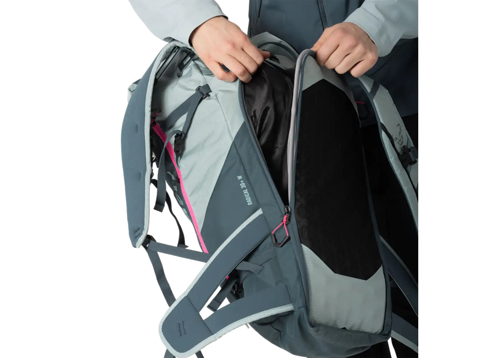 Dynafit Radical 30+ women's ski touring backpack 30 l Magenta/Black Out