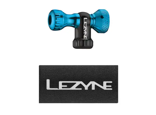 Lezyne Control Drive CNC CO2 pump blue