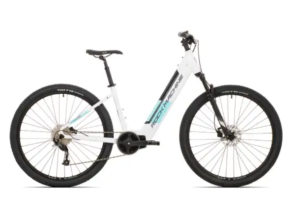 Rock Machine Storm INT e70-29 lady pearl white/light mint/dark silver e-bike
