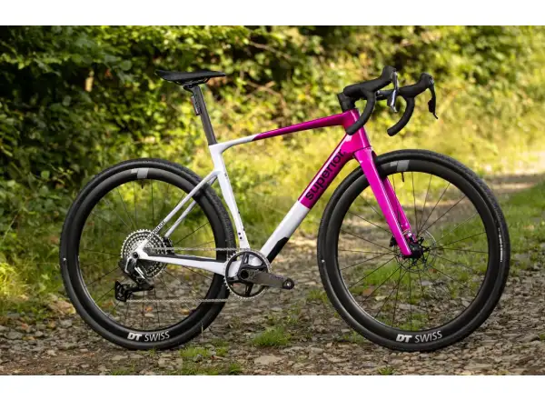 Superior XR 9.7 GR gravel bike Gloss Electric Purple / Grey