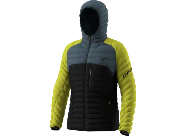 Dynafit Radical RDS Down Hooded men's jacket Golden lime/0720/0910