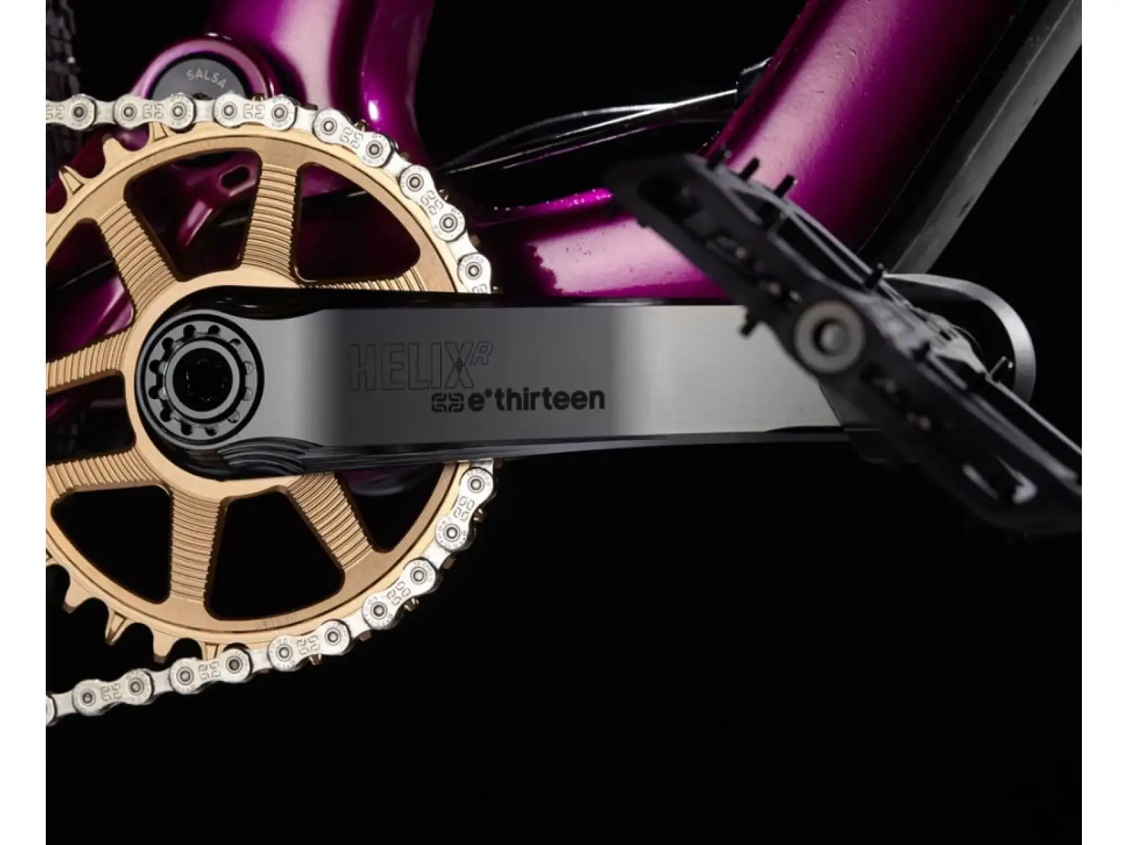 E-13 Helix Race cranks without chainring
