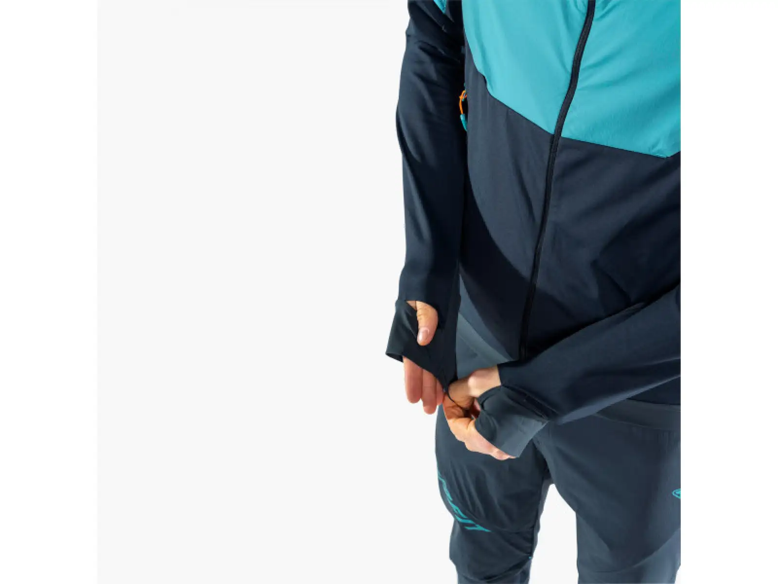 Dynafit Alpine Hybrid running jacket men's Storm Blue