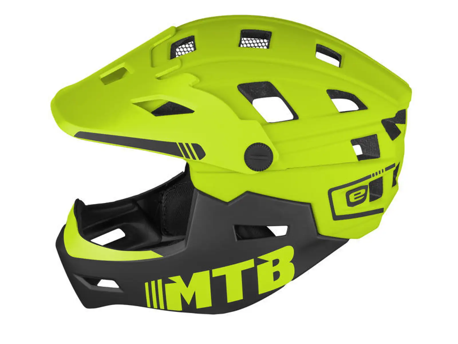 Etape Scudo kids helmet lime/black matte