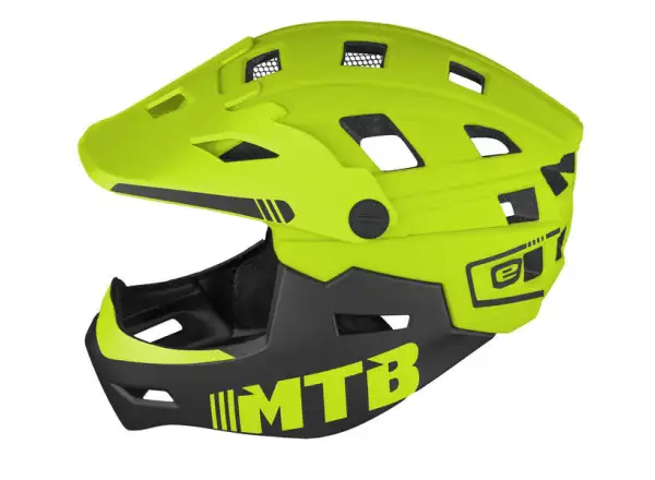 Etape Scudo kids helmet lime/black matte