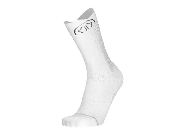 Sidas Run Anatomic Crew running socks white