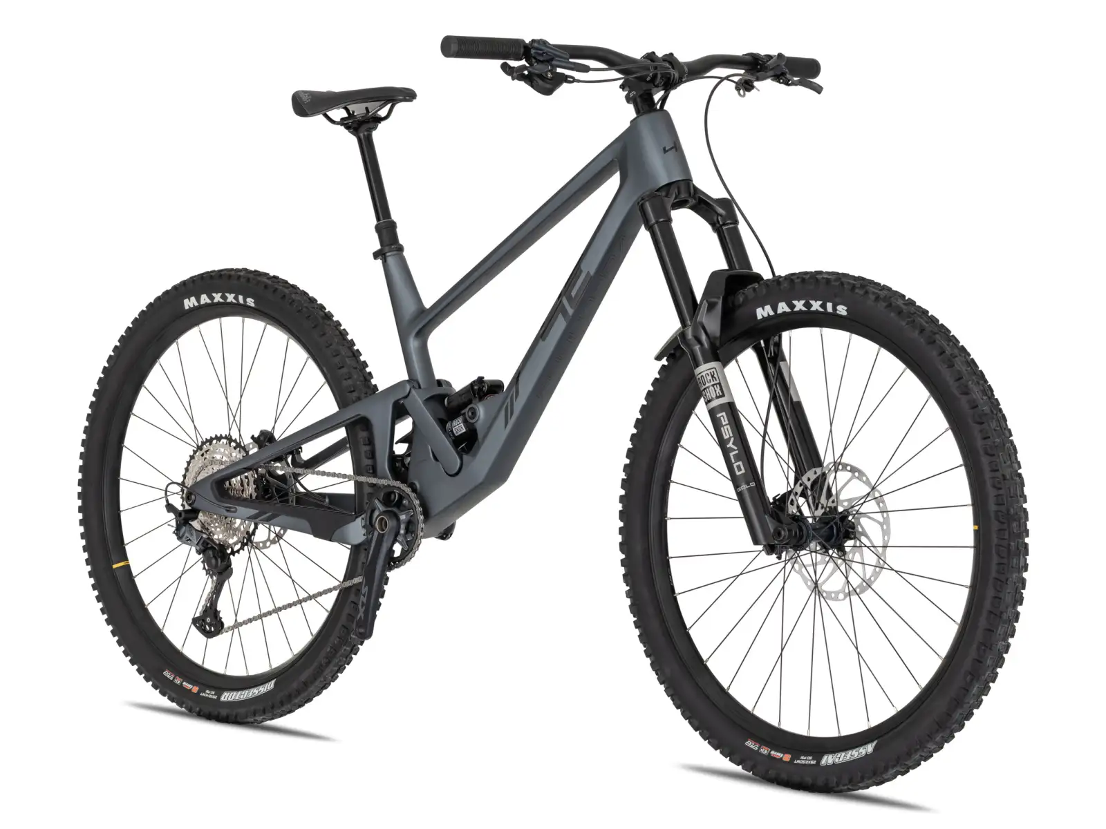 4Ever Volcanno Etna full suspension mountain bike Grey Matt/Black