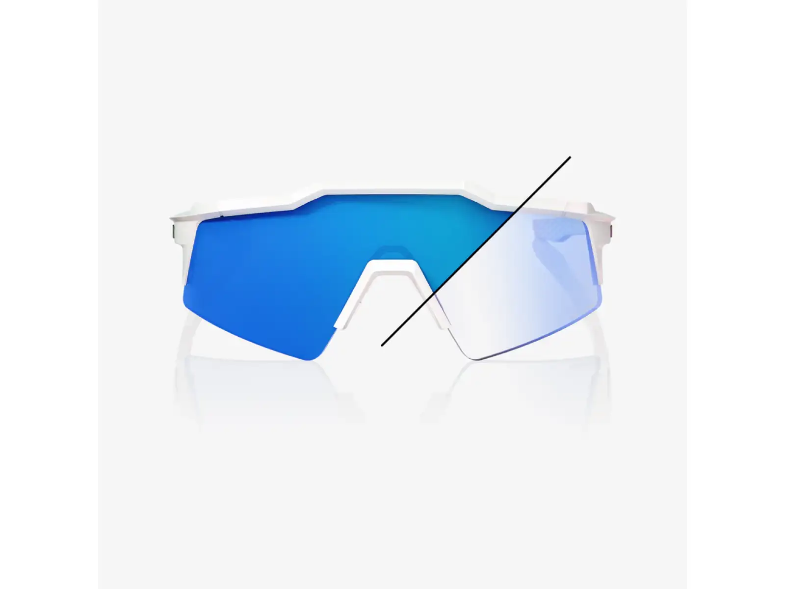 100% Speedcraft SL LE Bastille Blue Mirror Sunglasses