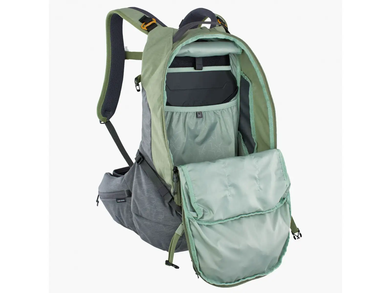 Evoc Trail Pro 26 backpack 26 l light olive/carbon grey