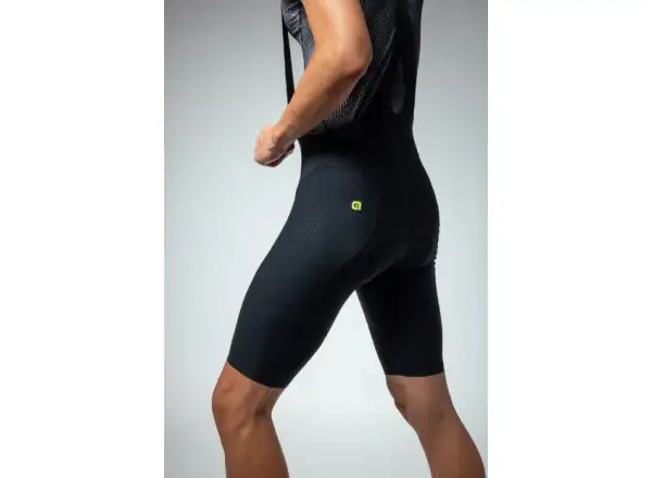 Alé R-EV1 Hammer 2.0 men's shorts with pad and braces Black