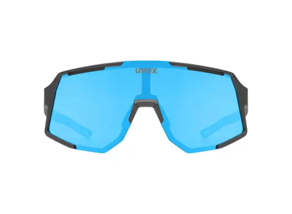Uvex Sequenze sunglasses Black Matt/Mirror Blue