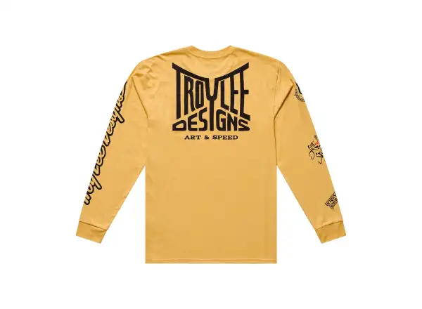 Troy Lee Designs Handlebar men's jersey long sleeve Bleached melon