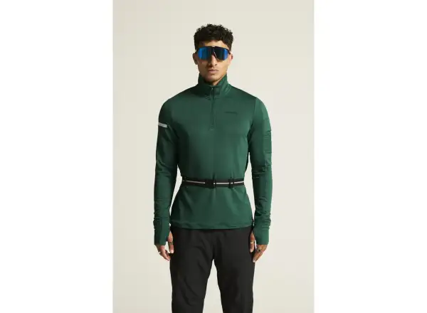Craft ADV SubZ men's running shirt long sleeve green
