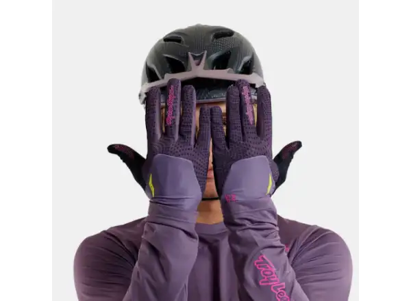 Troy Lee Designs Ace 2.0 Radioscape gloves Deep Purple