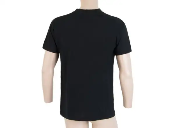 Sensor Merino Active Pt Mountains men's t-shirt short sleeve Black