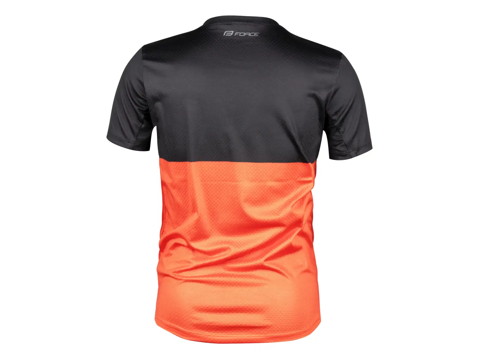 Force Kid MTB Cheery children's jersey short sleeve black/orange